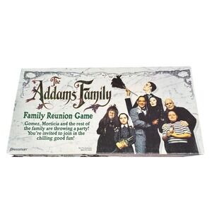 Vintage 1991 The Addams Family Family Reunion Game Pressman Board Game Complete